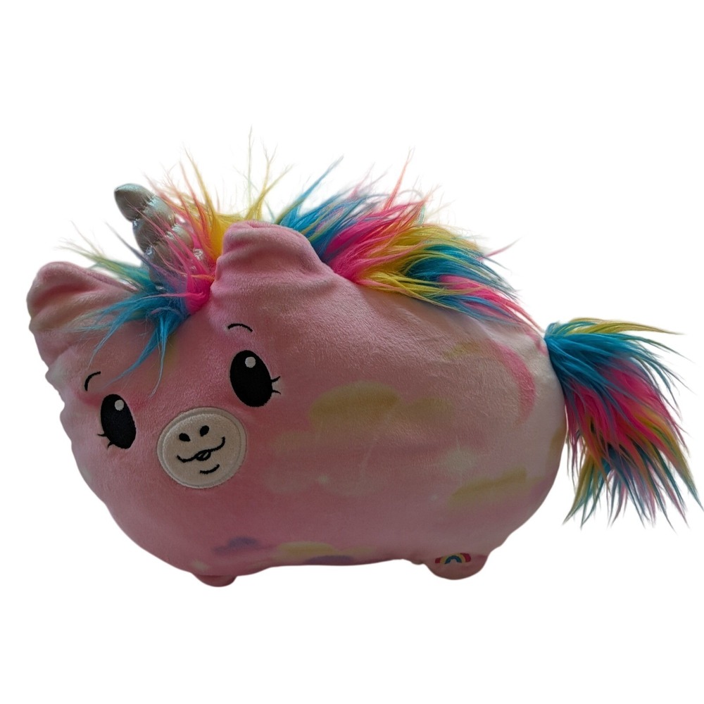 Pikmi Pops Jelly Dreams Wishes the Unicorn Pink Plush 11 Inch Jumbo Moose Toys